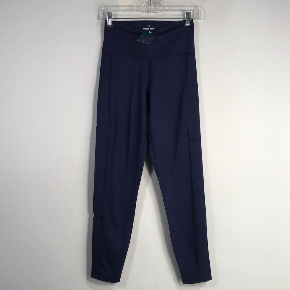 Tommy John Side Pocket Legging, Women's Size M - Evening Blue